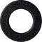Ekena Millwork Blackthorn Ceiling Medallion (Fits Canopies up to 7 1/2"), 13 3/8"OD x 7 1/2"ID x 3/4"P, Steel Gray CM13BLSGS - alternate 1